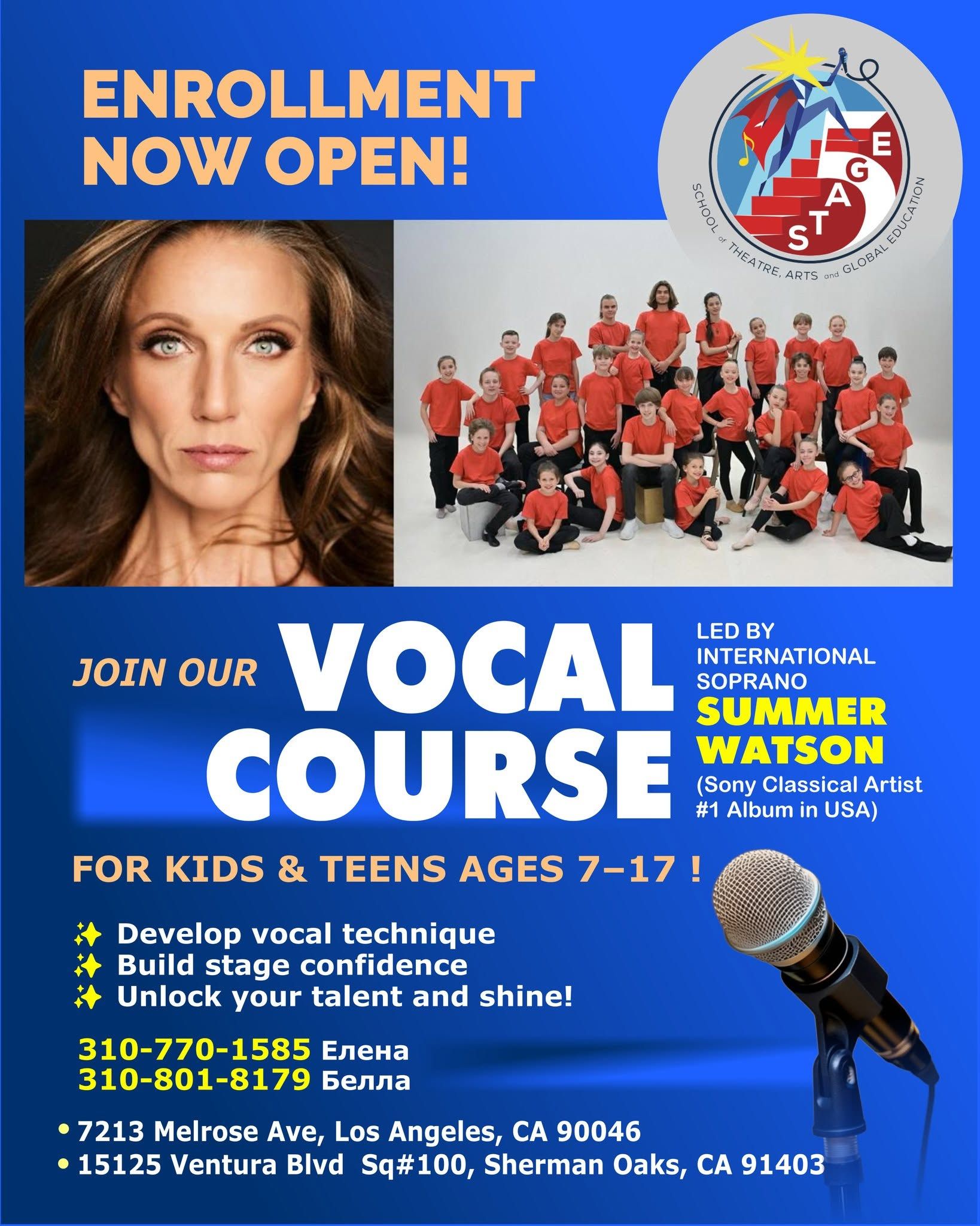 Watson vocal course